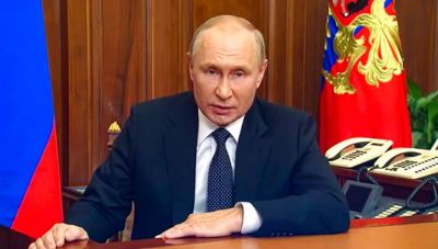 Επίθεση σε βάρος μας τυχόν χτύπημα στις περιοχές της Ουκρανίας που θα προσαρτηθούν, απειλεί η Ρωσία