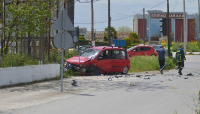 Σοβαρό τροχαίο με δύο τραυματίες