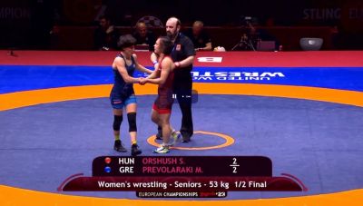 Η Μαρία Πρεβολαράκη θα διεκδικήσει το χάλκινο μετάλλιο στο μικρό τελικό του ευρωπαϊκού πρωταθλήματος πάλης