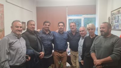Συνάντηση του Υποψήφιου Βουλευτή Γιώργου Ξυλούρη με τη Διοίκηση και Σωματεία του ΕΚΗ