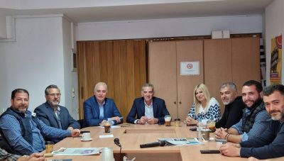 Στην Ο.Ε.Β.Ε.Ν.Η. o Παύλος Μπαριτάκης υποψήφιος βουλευτής Ηρακλείου του ΠΑΣΟΚ Κίνημα Αλλαγής