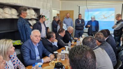 Παύλος Μπαριτάκης: Στο επίκεντρο συνάντησης για το αεροδρόμιο στο Καστέλι, περιβαλλοντική μελέτη και οδική διασύνδεση