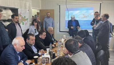 Δράσεις ενημέρωσης και αυτοψίας της Περιφέρειας Κρήτης στα έργα του νέου αερολιμένα στο Καστέλλι
