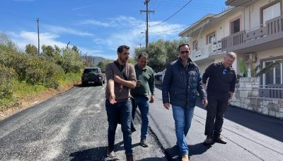 Με τη Δ.Ε. Σούδας συνεχίζονται οι ασφαλτοστρώσεις από τη μεγάλη εργολαβία