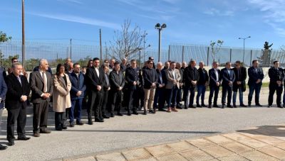 Στην επιμνημόσυνη δέηση για τους πεσόντες αστυνομικούς οι βουλευτές Ηρακλείου του ΣΥΡΙΖΑ