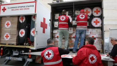 Ο Ελληνικός Ερυθρός Σταυρός έστειλε νέα ανθρωπιστική βοήθεια στην Τουρκία