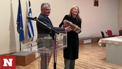 Στην επέτειο απελευθέρωσης της Κόνιτσας η Μαρέβα Μητσοτάκη