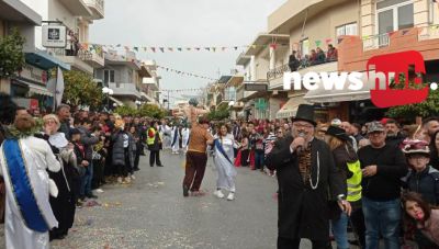 Δ. Μινώα Πεδιάδας: Ξέφρενο κέφι στο καρναβάλι του Αρκαλοχωρίου (Βίντεο + φωτο)