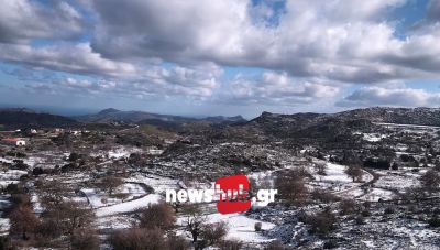 Ο χιονιάς καταφθάνει την Κυριακή-Θα χιονίσει και σε περιοχές με χαμηλό υψόμετρο στην Κρήτη