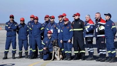 Τουρκία: 10 άτομα έχει απεγκλωβίσει από χθες η ελληνική αποστολή έρευνας και διάσωσης