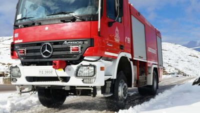 Κρήτη: Ανήλικοι πήγαν στα χιόνια με αυτοκίνητο και έφυγαν με την... πυροσβεστική