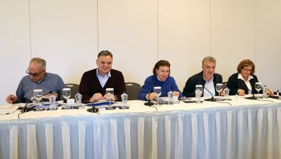 Συνάντηση με τη Λίνα Μενδώνη για τα έργα Πολιτισμού της Κρήτης