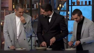 MasterChef: Πάρτι στο Twitter για το κόκκαλο που βρήκε ο Κοντιζάς στο πιάτο του Φώτη