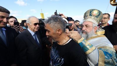 Ο Δήμαρχος Ηρακλείου Βασίλης Λαμπρινός στον εορτασμό των Θεοφανείων