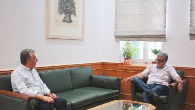Τα έργα στον Άγιο Νικόλαο επί τάπητος στη συνάντηση Περιφερειάρχη και Δημάρχου