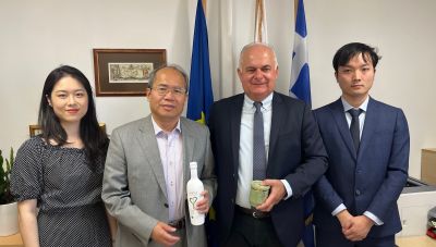 Στον Δήμο Ηρακλείου ο Πρέσβης της Κίνας στην Ελλάδα