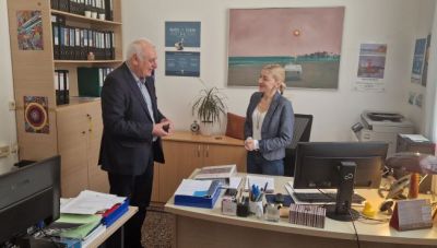 Στη Λότζια ο Παύλος Μπαριτάκης: Συνάντηση με Λαμπρινό και επίσκεψη στις υπηρεσίες