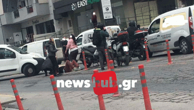 Ηράκλειο: Τροχαίο στον κυκλικό κόμβο στον Αϊ- Γιάννη Χωστό (φωτο)