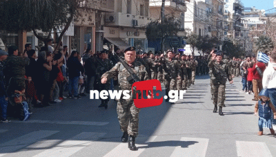 Ηράκλειο: Συγκίνησε τον κόσμο η παρέλαση των στρατιωτικών τμημάτων (Φώτο +Βίντεο)