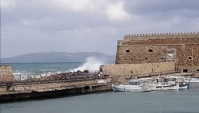 Κρήτη: Κακοκαιρία εξπρές με βροχές, χιόνια και βοριάδες- Η ανακοίνωση του Λιμεναρχείου