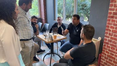 Στα χωριά του Ηρακλείου για καταγραφή των προβλημάτων ο Γιώργος Αλεξάκης