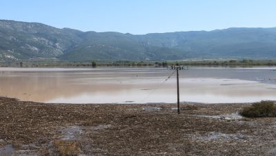 Υποχωρεί σταδιακά η στάθμη στη λίμνη Κάρλα-Χωρίς πόσιμο νερό για 13η μέρα ο Βόλος