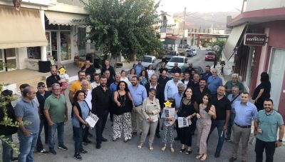 Στο Ασήμι ο υποψήφιος Δήμαρχος Γόρτυνας Μιχάλης Κοκολάκης