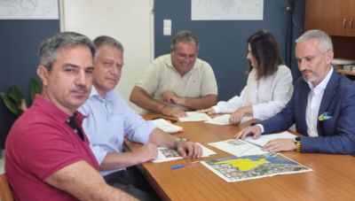 Ηράκλειο: Συνάντηση Αναστασάκη με τον Εμπορικό Διευθυντή της ΕΤΒΑ ΒΙ.ΠΕ. Α.Ε.