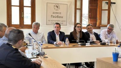 Στη Γαύδο ο Δημήτρης Καιρίδης: Η Κρήτη είναι περιοχή πρώτης προτεραιότητας και πρέπει να τη στηρίξουμε