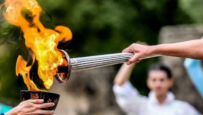 Η Κρήτη υποδέχεται την Ολυμπιακή φλόγα με τιμές Αρχηγού Κράτους
