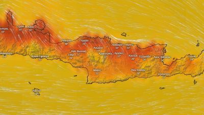 Επιστρέφει από Δευτέρα η αφρικανική σκόνη και η ζέστη-Μέχρι 35 βαθμοί Κελσίου στην Κρήτη