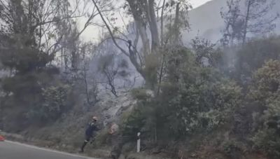 Πυρκαγιά στη Σούδα: Δεν υπάρχει ενεργό μέτωπο αυτή την ώρα στον Ναύσταθμο