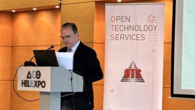 Ο Γιώργης Μαρινάκης παρουσίασε τον ψηφιακό μετασχηματισμό του Δήμου σε Διεθνή Έκθεση