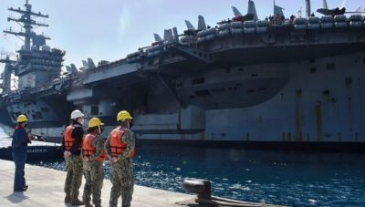 Κατέπλευσε στη Σούδα το αεροπλανοφόρο USS Dwight D. Eisenhower