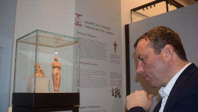 Στο ανανεωμένο Αρχαιολογικό Μουσείο ο Δήμαρχος Αγίου Νικολάου