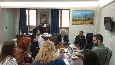 Συνάντηση της Βουλευτού Κατερίνας Σπυριδάκη με τη Δημοτική Αρχή Οροπεδίου Λασιθίου-Τι συζήτησαν 