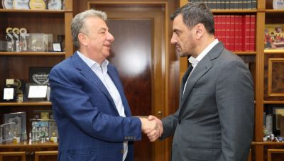 Οι υποδομές του νέου Καταστήματος Κράτησης «Κρήτη ΙΙ» στη συνάντηση Περιφερειάρχη-Υφυπουργού Σωφρονιστικής Πολιτικής   