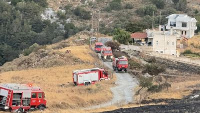 Ελέγχθηκε η φωτιά στα Σελλιά Ρεθύμνου-Δεν αποκλείεται το ενδεχόμενο εμπρησμού (φώτο & βίντεο)