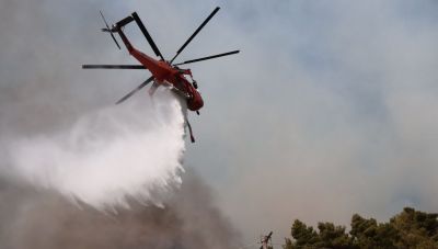 Φωτιά στο Νέο Μάζι Μεγάρων - Έκτακτο μήνυμα του 112 για πλήρη ετοιμότητα