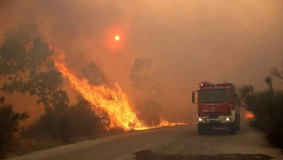 Σε κόκκινο συναγερμό και το Σάββατο η Κρήτη λόγω πολύ υψηλού κινδύνου πυρκαγιάς