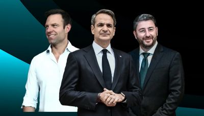 ΔΗΜΟΣΚΟΠΗΣΗ MRB: Σε ποσοστά ευρωεκλογών η ΝΔ, τρίτος ο ΣΥΡΙΖΑ με 10,9% - Ανδρουλάκης, Δούκας προηγούνται στο ΠΑΣΟΚ