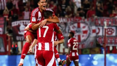 Ο Γιάρεμτσουκ το γκολ της νίκης για τον Ολυμπιακό (2-1) με την Athens Kallithea