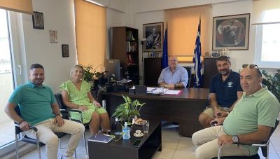 ΔΙΠΕ Ηρακλείου - Συνάντηση εργασίας με τα ΚΤΕΛ Ηρακλείου-Λασιθίου (Φώτο)