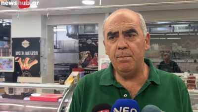 Λευτέρης Ντουράκης στο newshub.gr: Ανήσυχοι οι κρεοπώλες για τα αποθέματα αμνοεριφίων (Βίντεο)