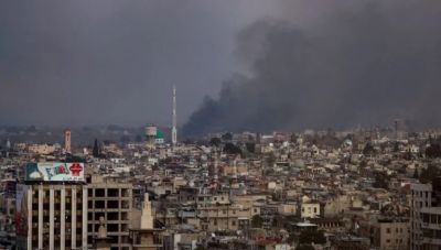Συρία: Ισχυρές εκρήξεις στη Δαμασκό