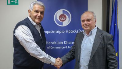 Επιμελητήριο Ηρακλείου: Νέος Πρόεδρος και επισήμως ο Βαγγέλης Καρκανάκης (φωτογραφίες)