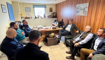 Ο  Λ. Αυγενάκης στο Αστυνομικό Μέγαρο Ηρακλείου: Οι ένστολοι να  αναγνωρίζονται και να στηρίζονται όπως τους αξίζει