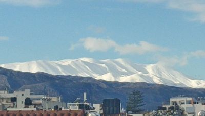 Ο χιονισμένος Ψηλορείτης όπως φαίνεται από τη Μεσαρά, το Ηράκλειο και το Ρέθυμνο! (Φωτο)