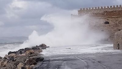 Το Κεντρικό Λιμεναρχείο Ηρακλείου προειδοποιεί για ανέμους μέχρι 8 μποφόρ την Παρασκευή