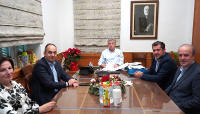 Παραλιακό μέτωπο Ιεράπετρας: Η χρηματοδότηση για την ανάπλαση, στο επίκεντρο συνάντησης μεταξύ Αρναουτάκη, Πλακιωτάκη, Φραγκούλη